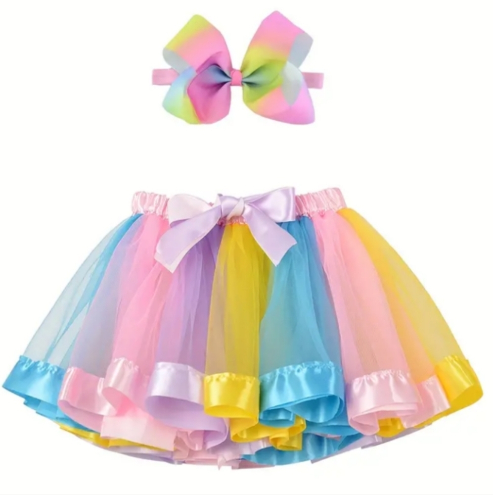 Niyah TuTu and Matching Bow Set